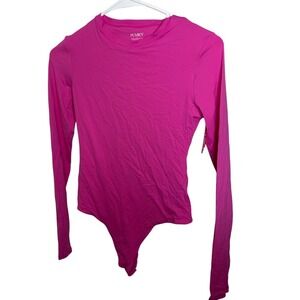 Plumb Pink Long‎ Sleeve Top